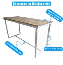 Mesa Despacho, oficina, escritorio, ordenador 140cm modelo Sintra